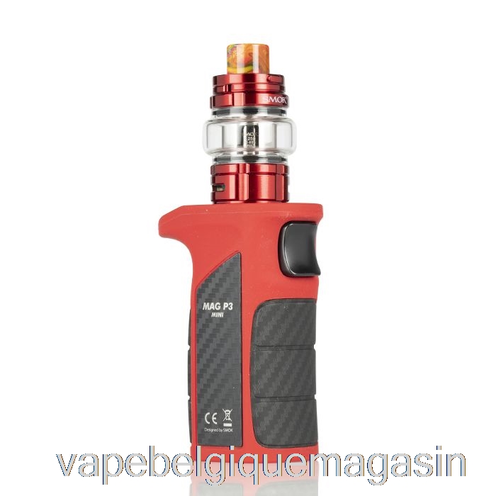 Vape Shop Bruxelles Smok Mag P3 Mini 80w Starter Kit Rouge Noir
